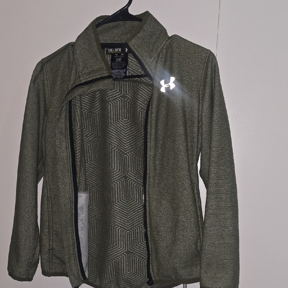 Under Armour Green Fleece Jacket